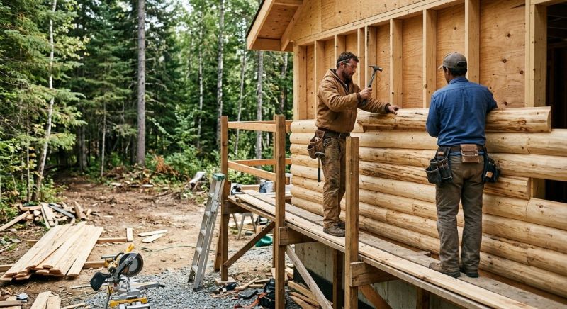 Wood Siding Installation