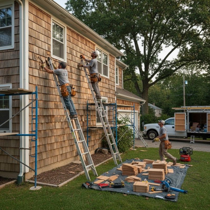 Contact About Log Home Siding Installation
