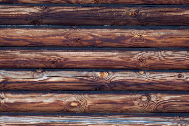 Log Home Siding installation